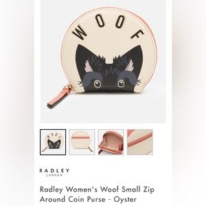 Radley London Woof Zip Around Wallet Rare